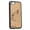 Apple iPhone SE 2020 Wolf Oak Wood Case