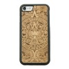 Apple iPhone SE 2020 Aztec Calendar Anigre Wood Case