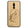 mini: Xiaomi Redmi 8 Wolf Oak Wood Case (1)