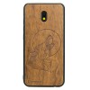 Xiaomi Redmi 8A Wolf Imbuia Wood Case