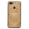 Xiaomi Mi 8 Lite Aztec Calendar Anigre Wood Case