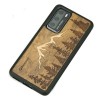 Huawei P40 Mountains Imbuia Wood Case