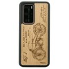 Drewniane Etui Huawei P40 Pro HARLEY PATENT ANIEGRE