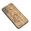 Xiaomi Redmi Note 8T Wolf Imbuia Wood Case