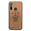 Xiaomi Redmi Note 8T Bear Merbau Wood Case