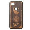 mini: Google Pixel 3A XL Compass Merbau Wood Case (1)