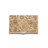 Business Card Holder Inox Roses Anigre