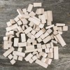 Bewood Wooden Blocks - Natural 100 pcs.