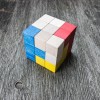 Bewood Wooden Blocks - Colored Logical Cube