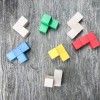 Bewood Wooden Blocks - Colored Logical Cube