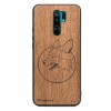 Xiaomi Redmi 9 Fox Merbau Wood Case