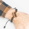 Wooden Bracelet Tape Merbau Stone