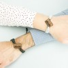 Wooden Bracelet Tape Merbau Cotton