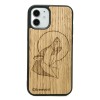 Apple iPhone 12 Mini Wolf Oak Wood Case