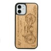 Drewniane Etui na iPhone 12 Mini HARLEY PATENT ANIEGRE