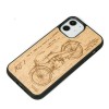 Drewniane Etui na iPhone 12 Mini HARLEY PATENT ANIEGRE