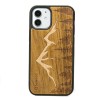 Apple iPhone 12 Mini Mountains Imbuia Wood Case
