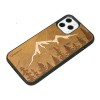 Apple iPhone 12 Pro Max Mountains Imbuia Wood Case