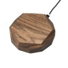 Wireless Charger Bewood Geometric QI 15W Walnut