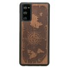 Samsung Galaxy S20 FE Compass Merbau Wood Case