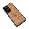 Samsung Galaxy S21 Ultra Fox Merbau Wood Case