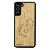 mini: Drewniane Etui na Samsung Galaxy S21 Plus WILK DĄB (1)