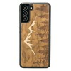 Samsung Galaxy S21 Mountains Imbuia Wood Case