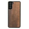 Samsung Galaxy S21 Waves Merbau Wood Case