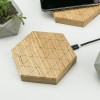 Wireless Charger Bewood Slim Hexagon QI 15W Oak