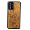 Samsung Galaxy A52 5G Wolf Imbuia Wood Case
