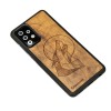 Samsung Galaxy A52 5G Wolf Imbuia Wood Case