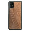 Samsung Galaxy A71 5G Waves Merbau Wood Case