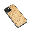 Apple iPhone 13 Aztec Calendar Anigre Wood Case