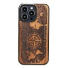 Apple iPhone 13 Pro Compass Merbau Wood Case