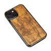 Apple iPhone 13 Mini Wolf Imbuia Wood Case