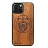 Apple iPhone 13 Mini Bear Merbau Wood Case