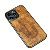 Apple iPhone 13 Pro Max Hamsa Imbuia Wood Case