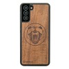 Samsung Galaxy S21 FE Bear Merbau Wood Case