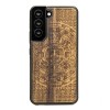 Samsung Galaxy S22 Aztec Calendar Frake Wood Case