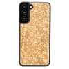 Samsung Galaxy S22 Plus Flowers Anigre Wood Case