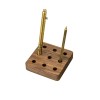 Wooden Pen Stand Organizer - Walnut