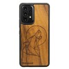 Samsung Galaxy A33 5G Wolf Imbuia Wood Case