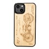 Apple iPhone 14 Harley Patent Anigre Bewood Wood Case