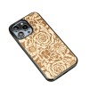 Apple iPhone 14 Pro Max Roses Anigre Bewood Wood Case