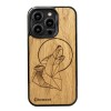 Drewniane Etui Bewood na iPhone 14 Pro WILK DĄB