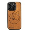 Drewniane Etui Bewood na iPhone 14 Pro LIS MERBAU