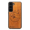 Samsung Galaxy S23 Fox Merbau Bewood Wood Case