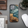 Bewood Resin Case - iPhone 13 Pro - Planets - Earth