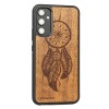 Drewniane Etui Bewood na Samsung Galaxy A34 5G ŁAPACZ SNÓW IMBUIA