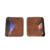 Leather card holder Bewood - Business - Cognac